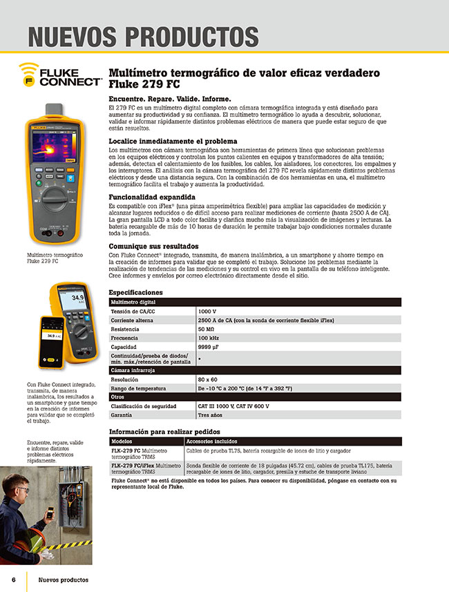 True Effective Value Thermographic Multi Meter Fluke Misumi Mexico